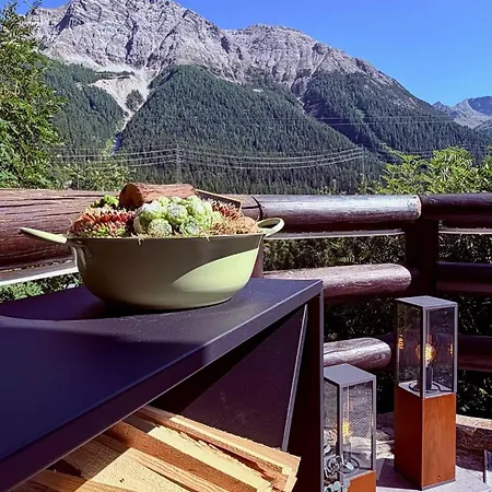 Apartment Cozy Retreat Near St Moritz With Pool Sauna Fireplace