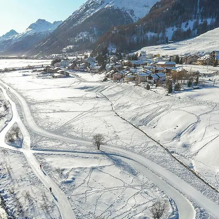 Apartment Cozy Retreat Near St Moritz With Pool Sauna Fireplace *