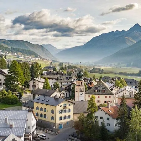 Apartment Cozy Retreat Near St Moritz With Pool Sauna Fireplace *
